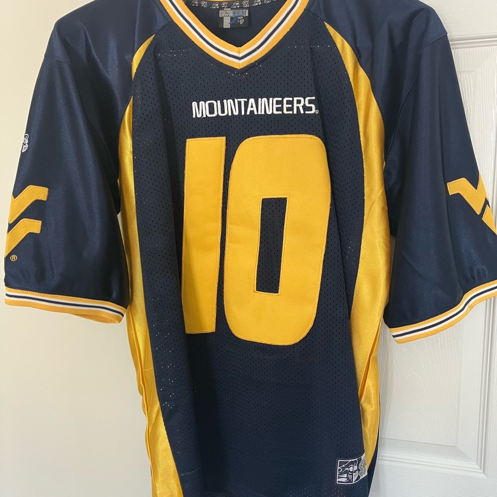Mountaineers Navy and Yellow Jersey